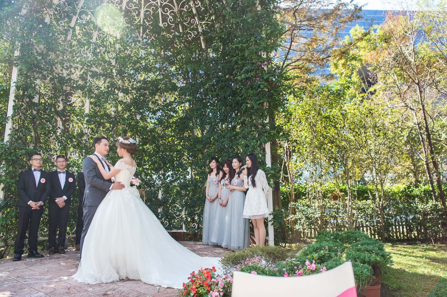 台中婚攝 | Sam & Vivi | 林皇宮花園